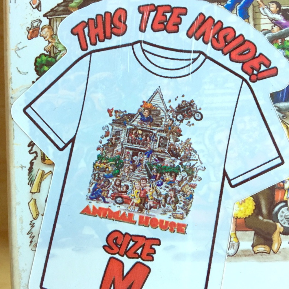 Animal House VHS T Shirt Medium NEW